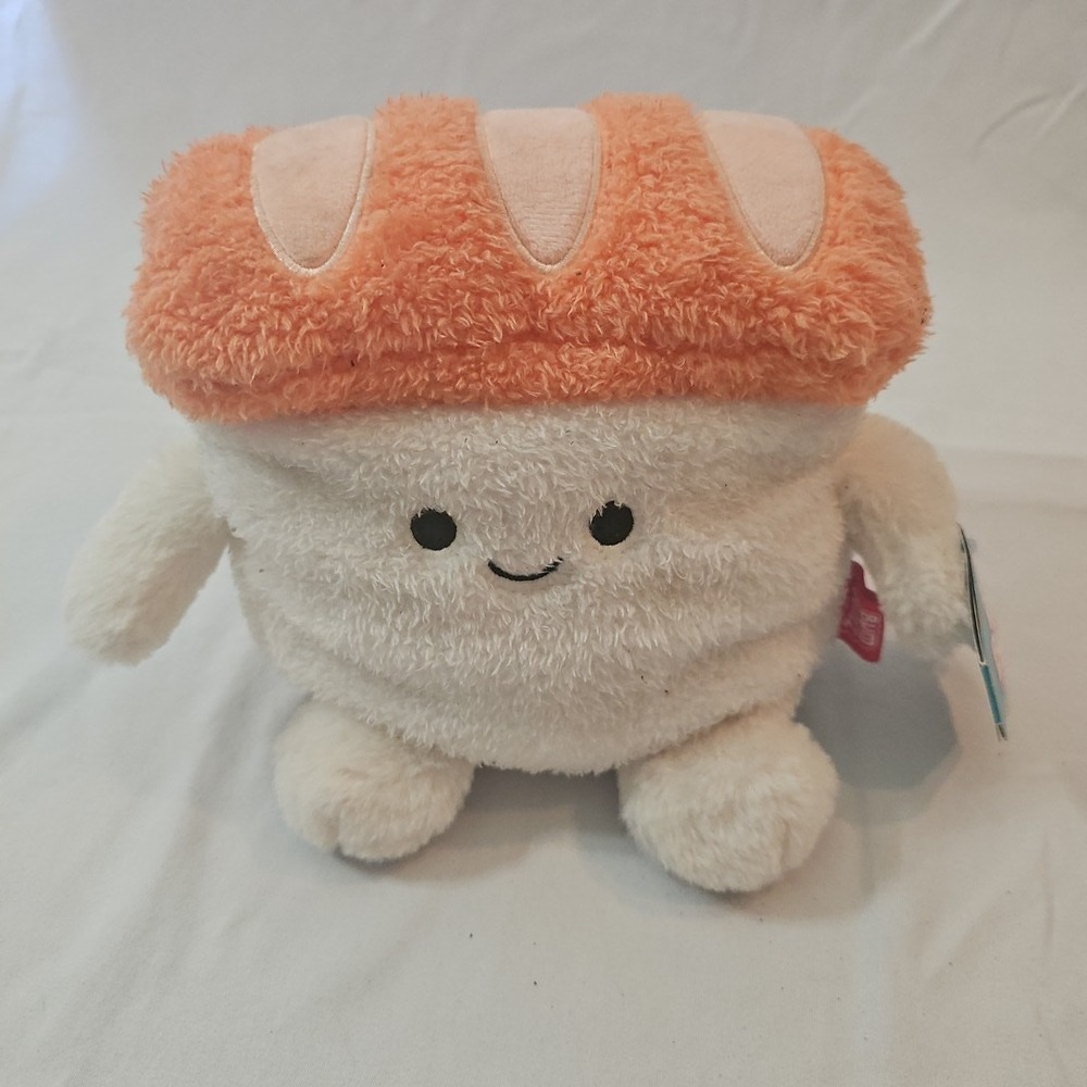 Bum bumz‎ sushi roll plush *needs good cleaning see photos*